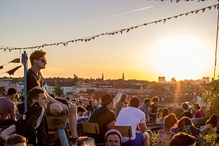 Kulturdachgarten Klunkerkranich in Berlin