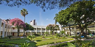 Innenhof der Deutschen Schule Santa Cruz de Bolivia