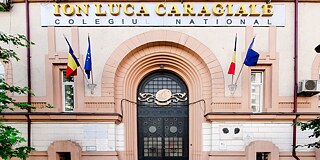 Gebäude des Colegiul Naţional Ion Luca Caragiale Bucureşti