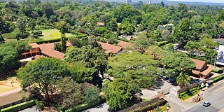 Gebäude der Deutschen Schule Nairobi von oben