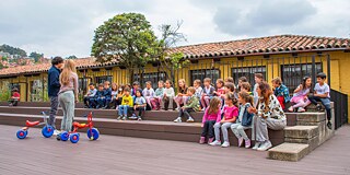 Gebäude des Colegio Helvetia Bogotá