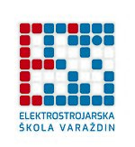 Logo der Elektrostrojarska škola Varaždin