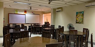 Klassenzimmer im Liceo de Cagayan University