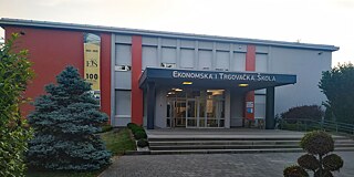 Gebäude der Ekonomska i trgovačka škola Čakovec