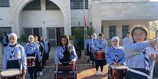 Schülerinnen der New Al Bireh Girls School