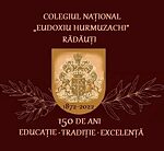 Logo des Colegiul Naţional Eudoxiu Hurmuzachi in Radautz