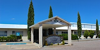 Gebäude der Escuela Particular Álvaro Obregón