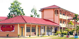 Gebäude der SMS Kepala Batas Secondary School