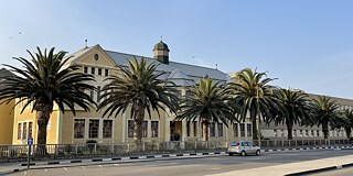 Gebäude der Namib High School