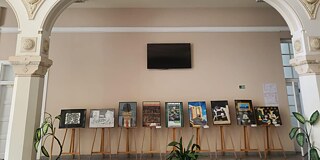 Ausstellung am Colegiul Naţional de Informatică Tudor Vianu