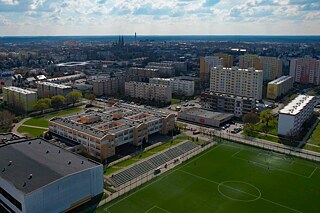 Gebäude der Szkoła Podstawowa Nr. 3 z Oddziałami Integracyjnymi im. Stanisława Staszica