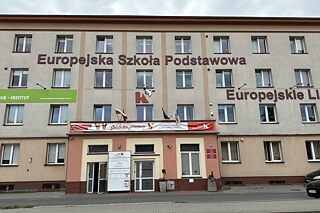 Gebäude der Europejska Szkoła Podstawowa dr Rahn Zielona Góra