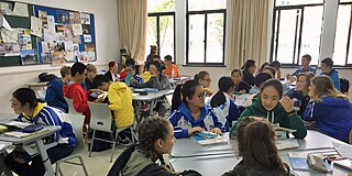 Unterricht an der Fremdsprachenschule Hangzhou