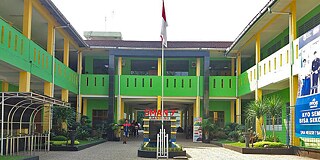 Gebäude der SMA Negeri 7 Bandung