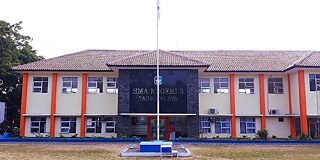 Gebäude der SMA Negeri 3 Tasikmalaya