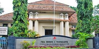 Gebäude der SMA Negeri 3 Yogyakarta