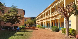 Gebäude des Lycée Notre Dame du Niger