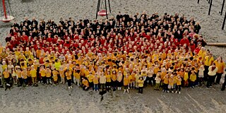 Gruppenbild Rilke Schule German School of Arts & Sciences