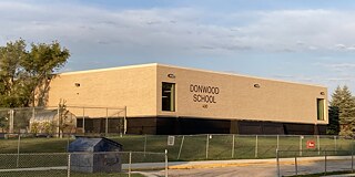 Gebäude der Donwood School in Winnipeg,