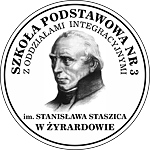 Logo der Szkoła Podstawowa Nr. 3 z Oddziałami Integracyjnymi im. Stanisława Staszica