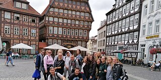 Gruppenfoto in Hildesheim